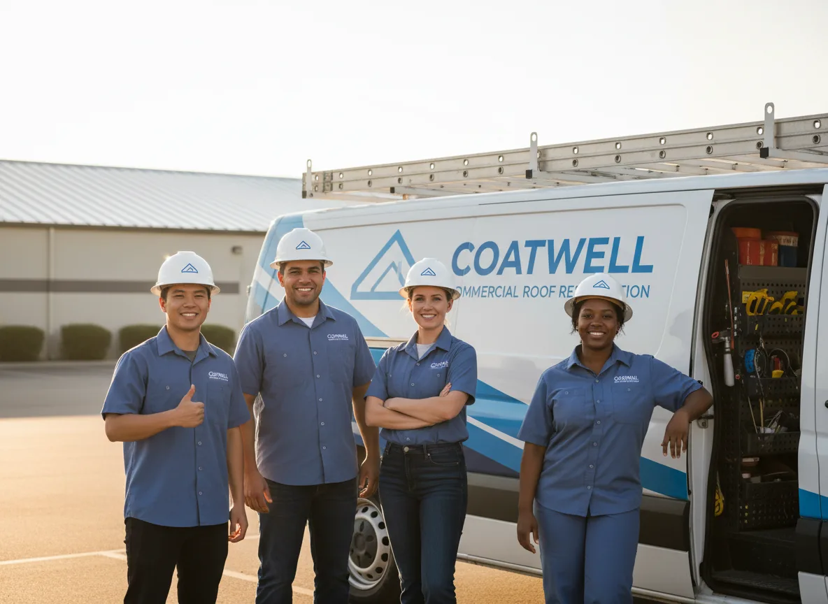 Commercial roof coating company in Finley, CA